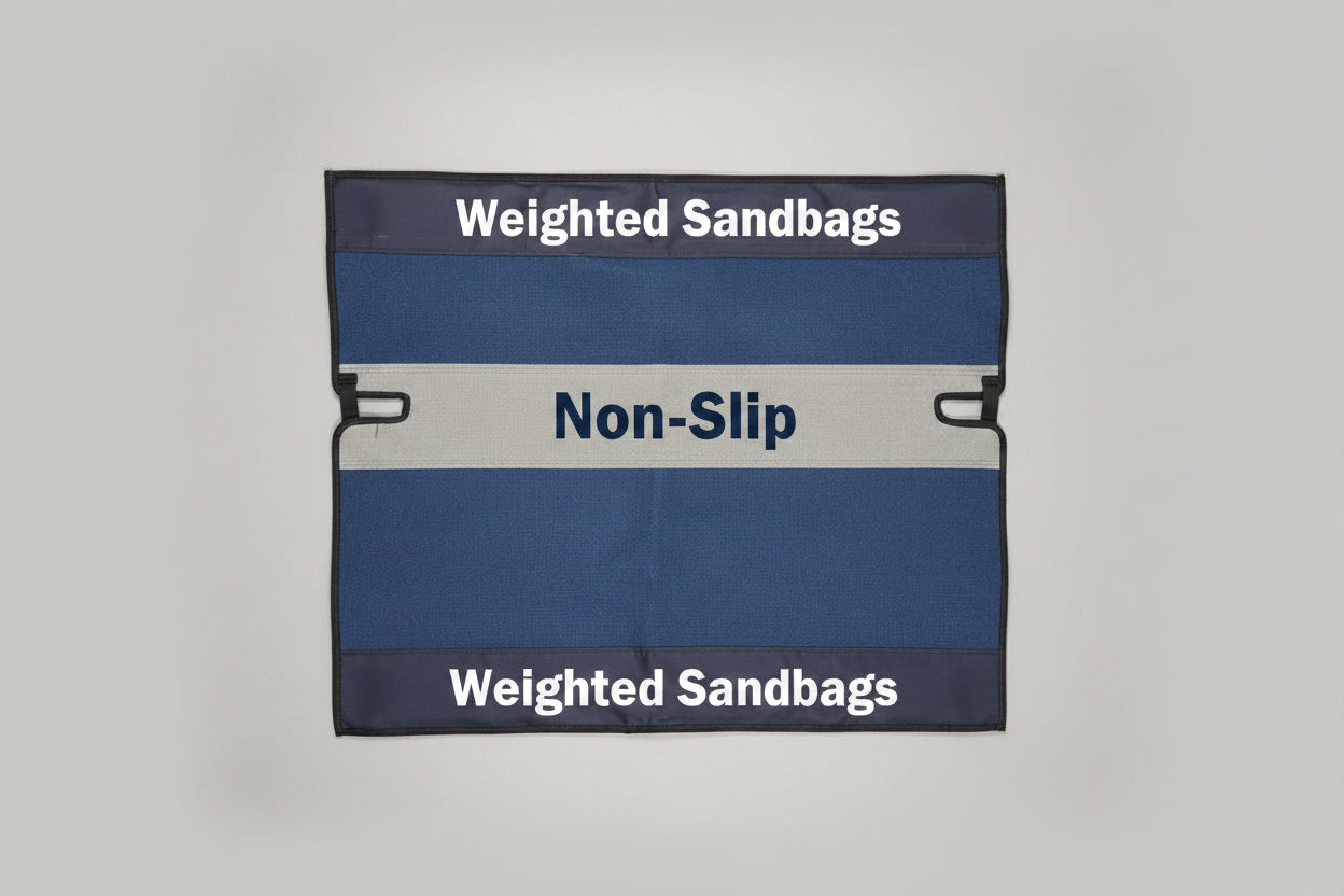 Marine Gunwale Boarding Mat – Heavy-Duty Non-Slip Protection for Safe Deck Access - Durable Hull Guard