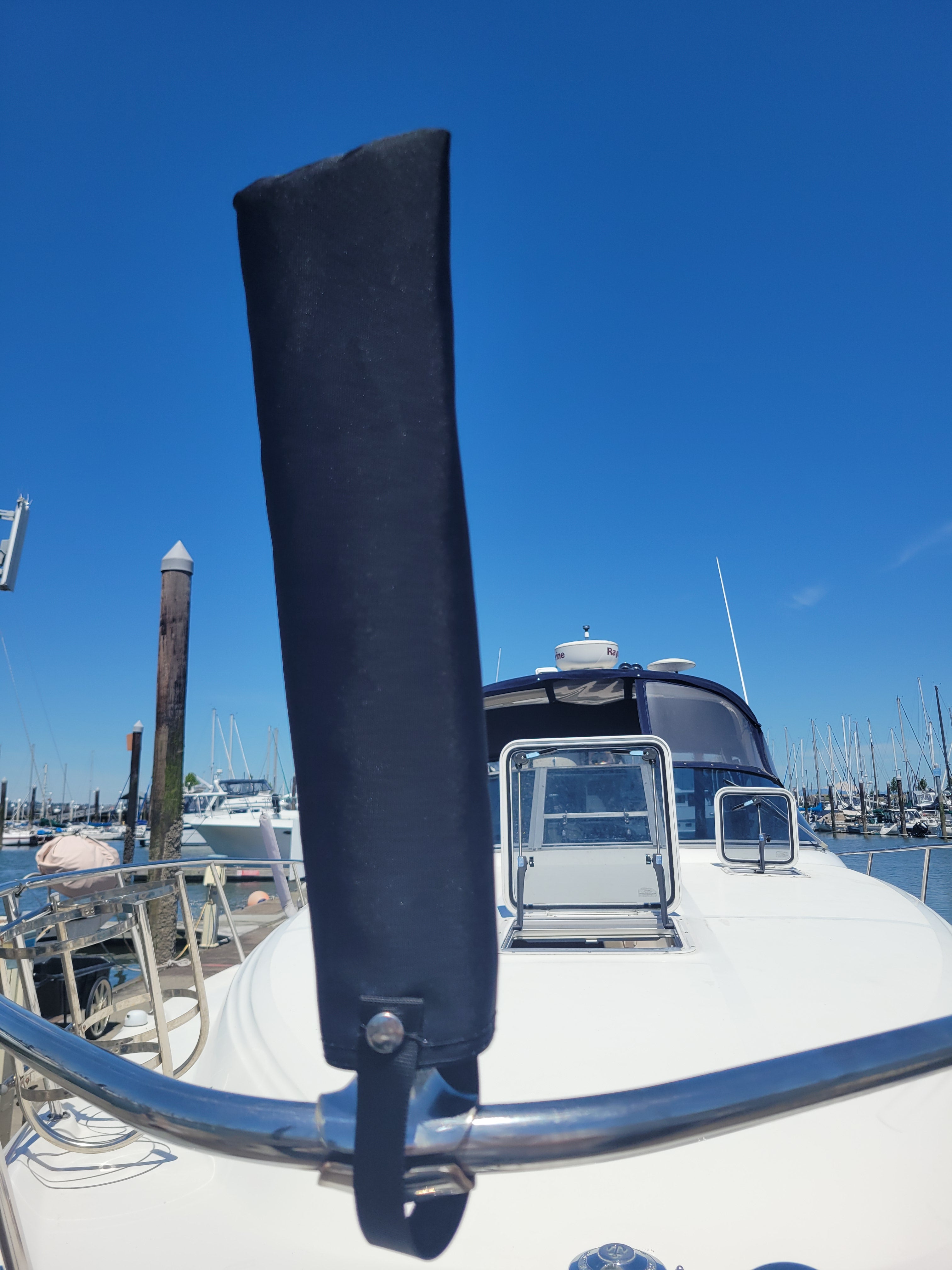 Custom Marine Burgee & Flag Covers - FREE SHIPPING - UV Protection