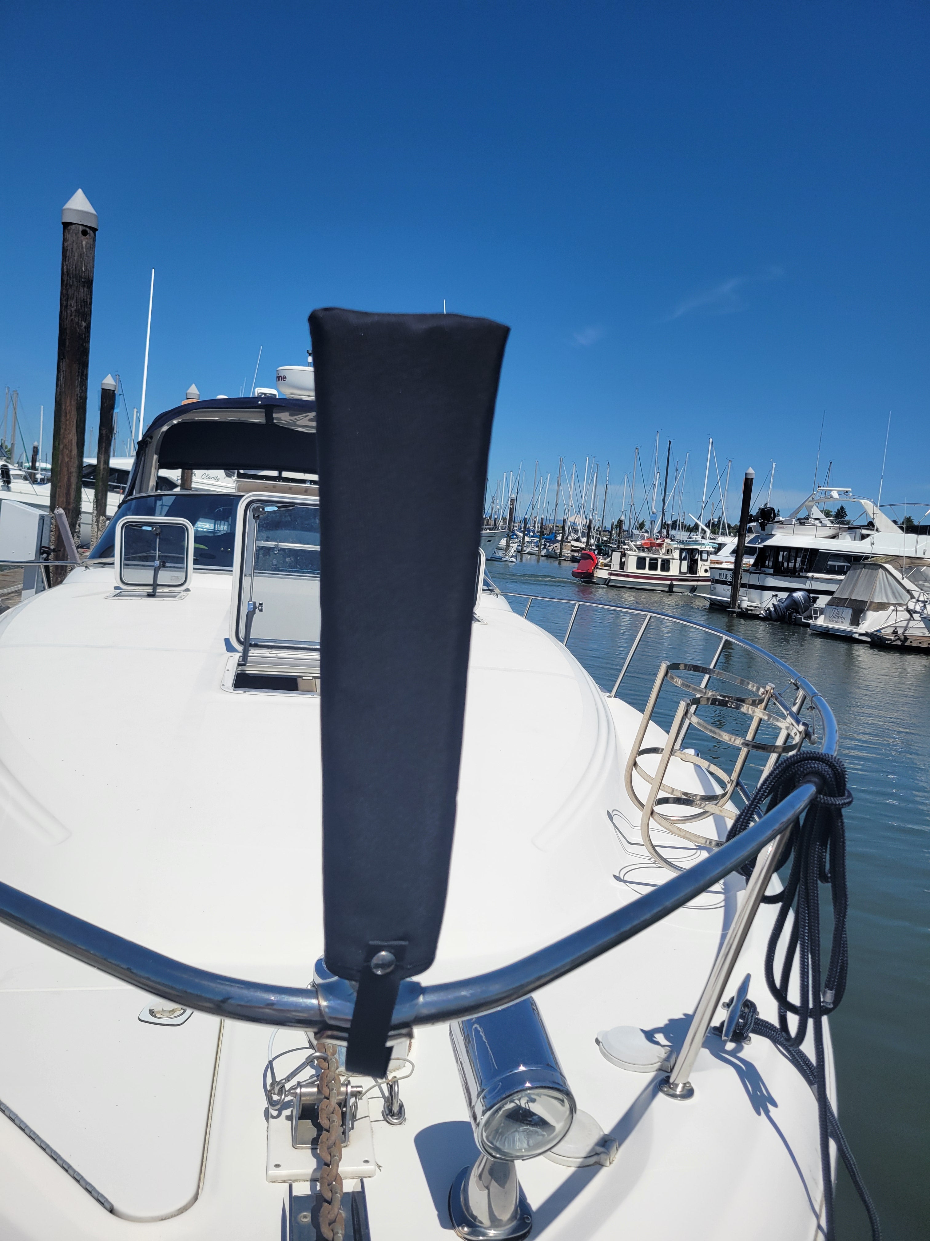 Custom Marine Burgee & Flag Covers - FREE SHIPPING - UV Protection