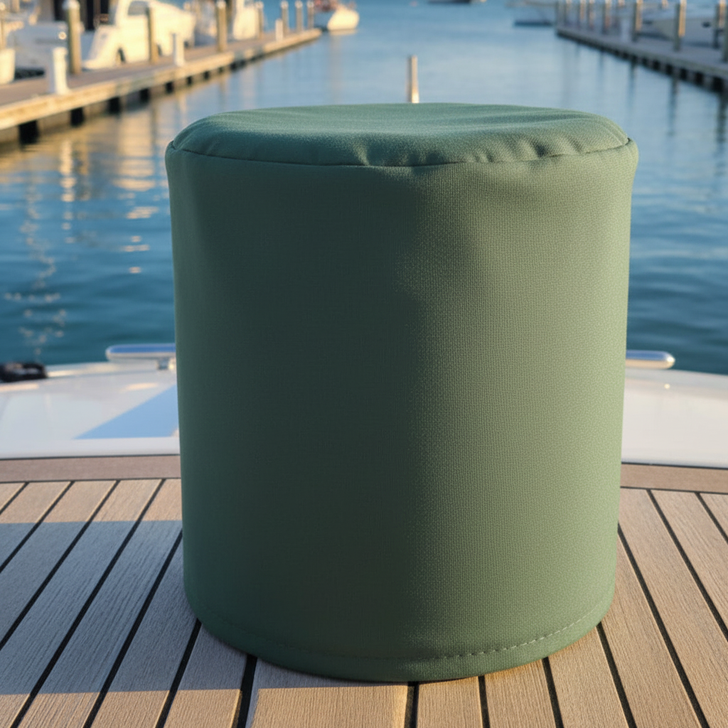 Custom Sailboat Winch Covers – Sunbrella or Top Notch, Lifetime PTFE Thread