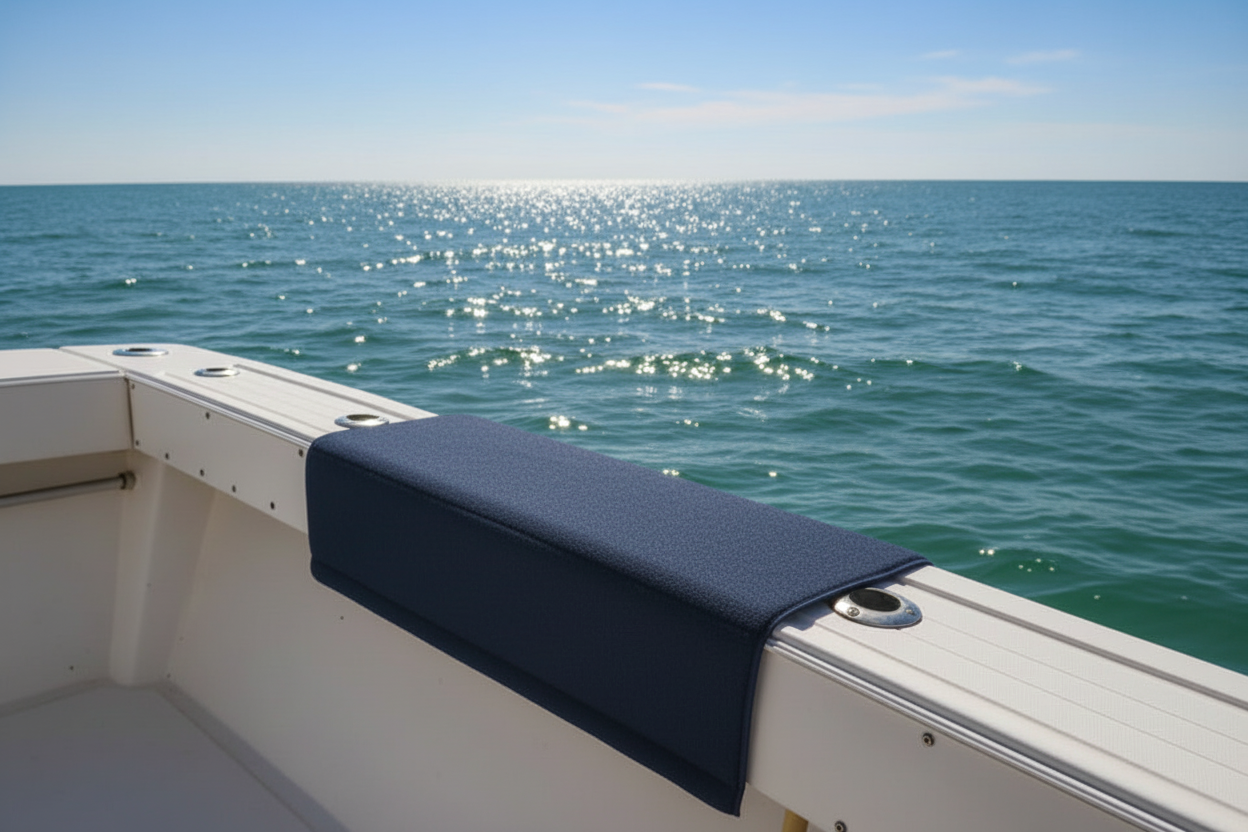 Marine Gunwale Boarding Mat – Heavy-Duty Non-Slip Protection for Safe Deck Access - Durable Hull Guard