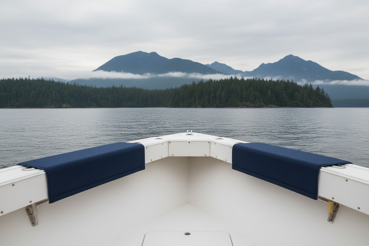 Marine Gunwale Boarding Mat – Heavy-Duty Non-Slip Protection for Safe Deck Access - Durable Hull Guard