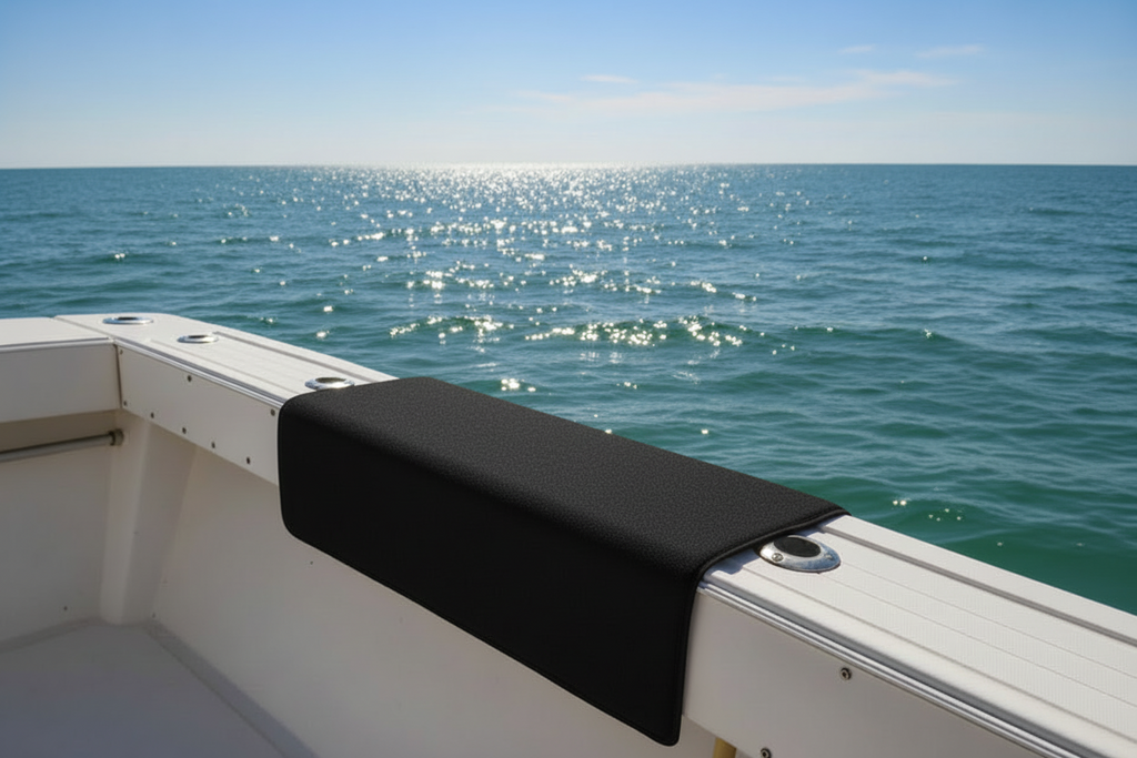 Marine Gunwale Boarding Mat – Heavy-Duty Non-Slip Protection for Safe Deck Access - Durable Hull Guard